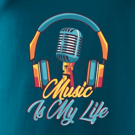 Music is my life sluchátka