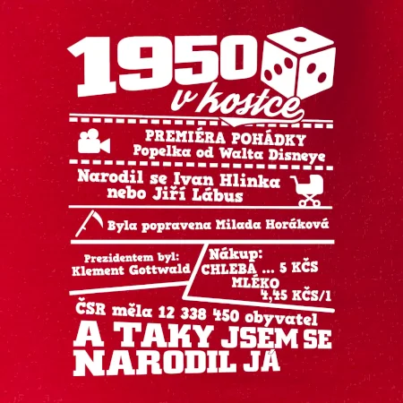 1950 v kostce