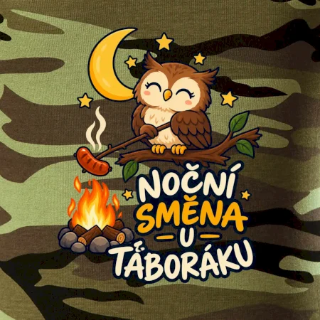 Noční směna u táboráku