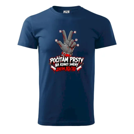 Řezník počítám prsty na konci směny