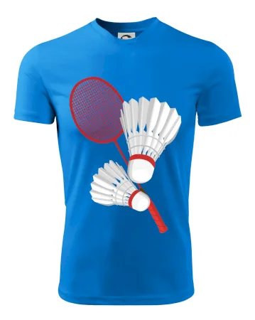 Badminton - pálka a košík