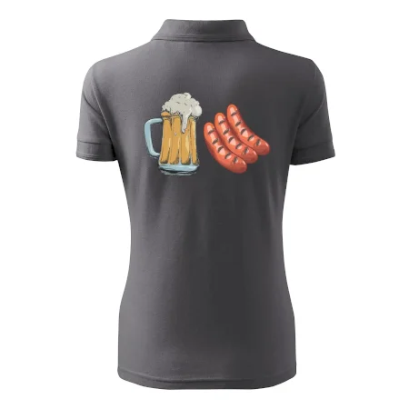 Pivo a klobása