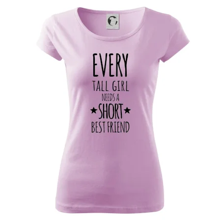 Every tall girl needs a short best friend