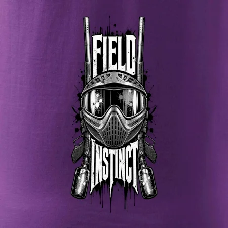 Černobílá maska field instinct paintball