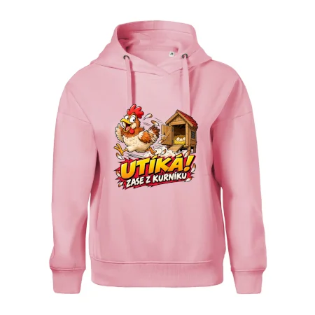 Útěk slepice z kurníku
