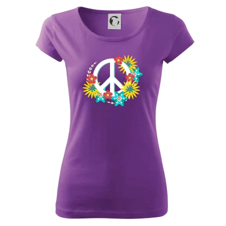 Peace symbol abstraktní