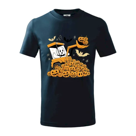 Halloweenský bagr