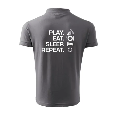 Play Eat Sleep Repeat badminton