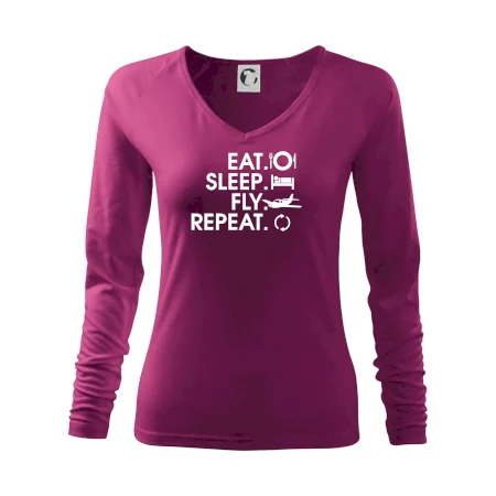 Eat sleep fly repeat