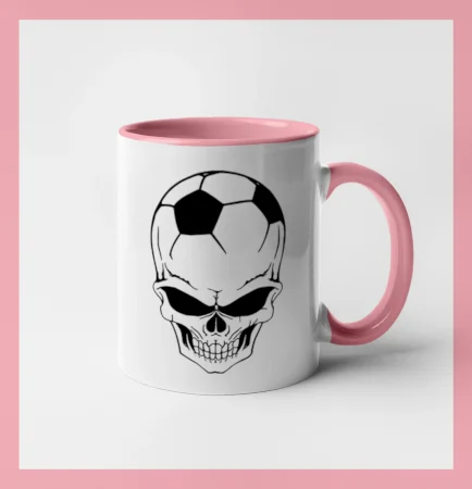 Fotbal lebka míč