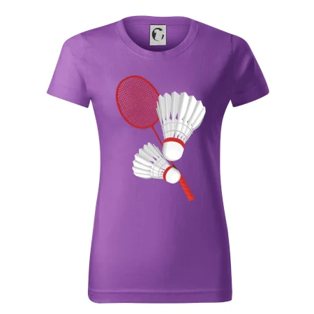 Badminton - pálka a košík