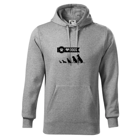 I love dogs - tlapka