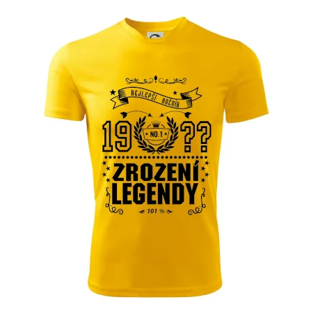 Zrození legendy - pro všechny - vlastní letopočet