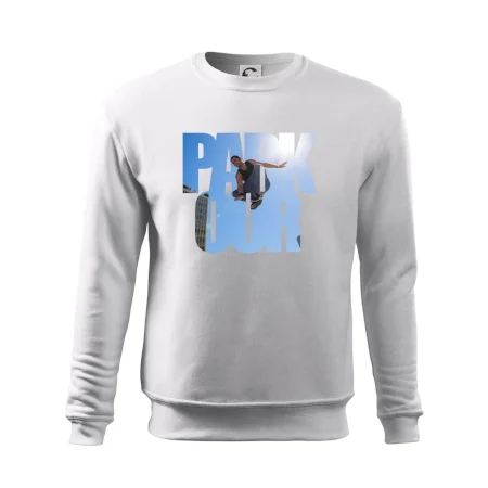 Parkour nápis nebe