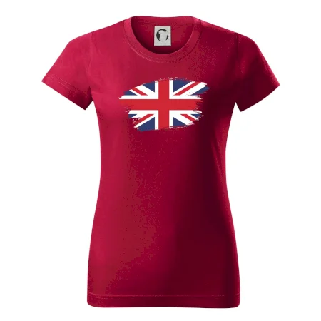 Britská vlajka roztrhaná