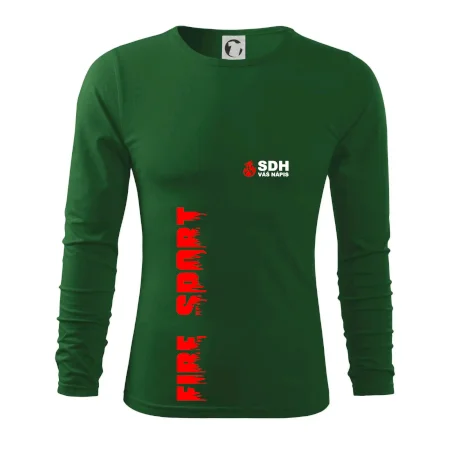 SDH nápis (oheň, firesport, název sboru - vlastní nápis)