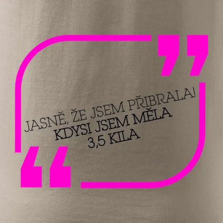 Jasně, že jsem přibrala