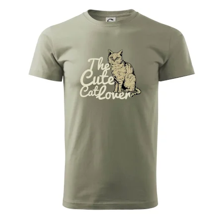 The cute cat lover