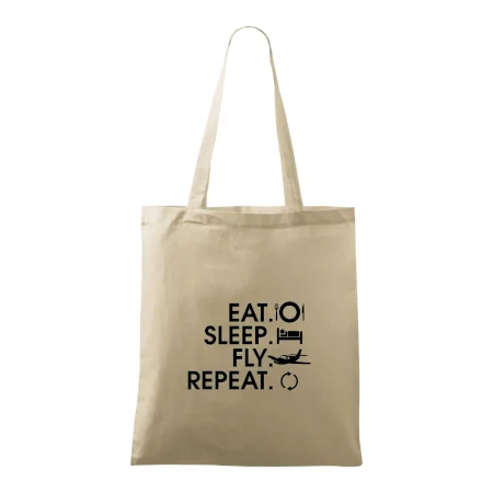 Eat sleep fly repeat