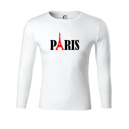 Paris nápis Eiffelova věž