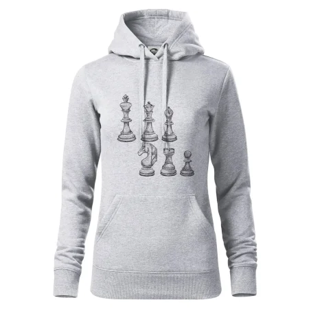 Šachové figurky kreslené