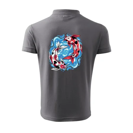 Yin & Yang Koi kapr - červený