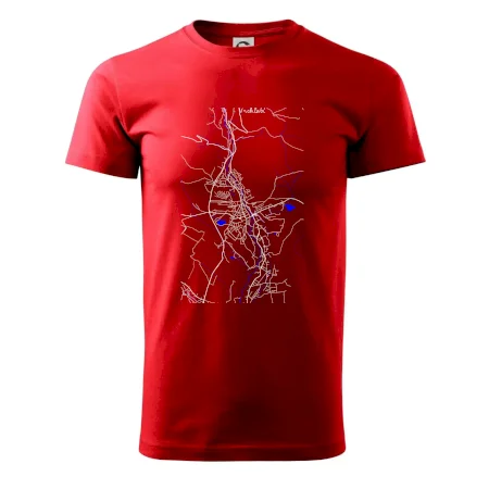 Vrchlabí - Mapa s vodními toky