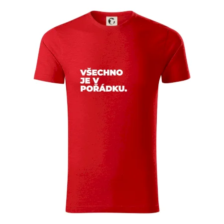 VŠECHNO JE V POŘÁDKU.