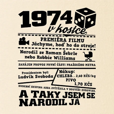 1974 v kostce