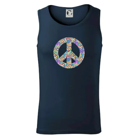 Peace symbol mandela