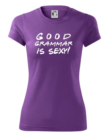 Good grammar is sexy