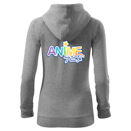 Anime nápis duhový