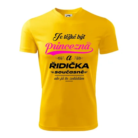 Je těžké být princezna - řidička