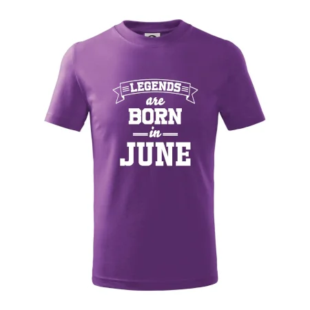 Legends are born in June