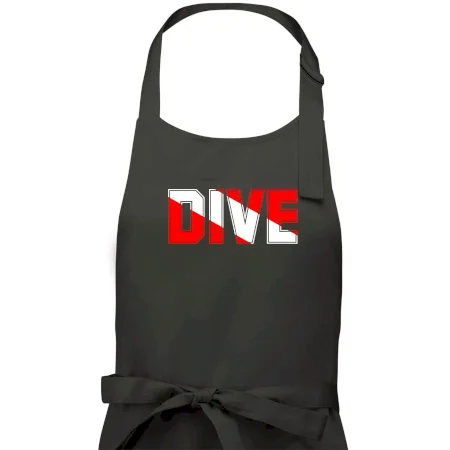 Dive nápis vlajka