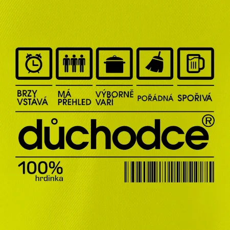 Čárový kód důchodce