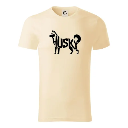 Husky nápis v těle
