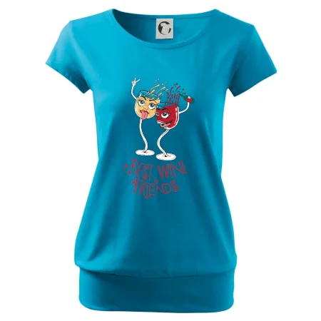 Best wine friends dancing (Pecka design)