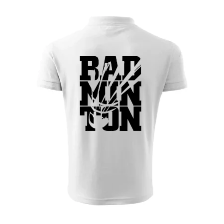 Badminton nápis
