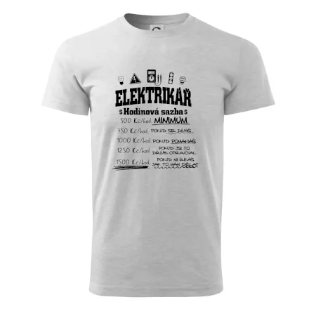 Elektrikář hodinová sazba