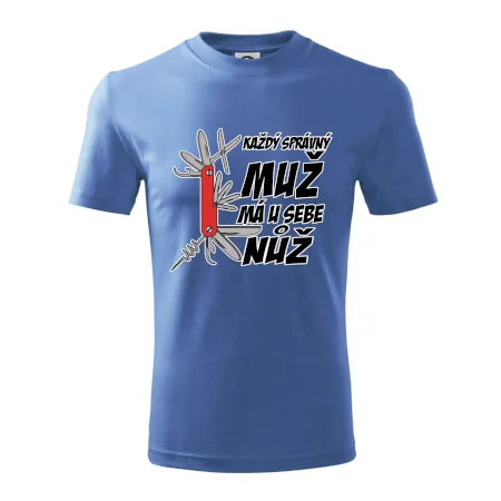 Každý správný muž, má u sebe nůž