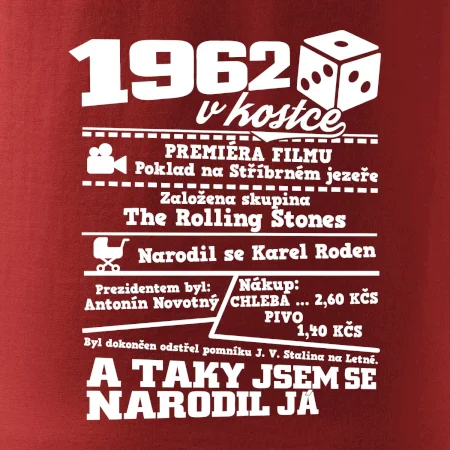 1962 v kostce