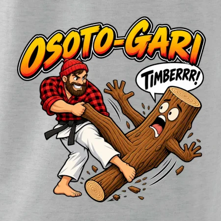 Osoto gari timber judo
