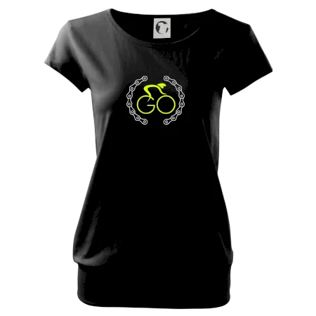 GO cyklista (fluo potisk)