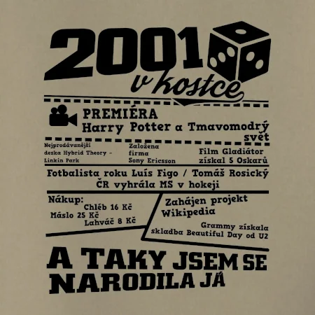 2001 v kostce
