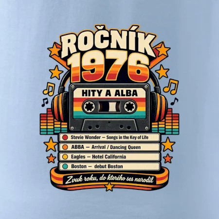 Ročník 1976 hity a alba