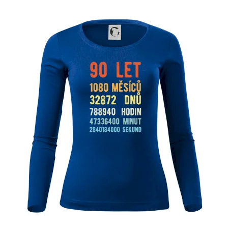 Narozeniny 90 přepočet času