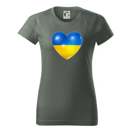 Ukrajina srdce vlajka