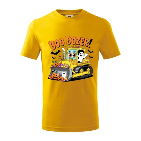 Halloweenský boo dozer