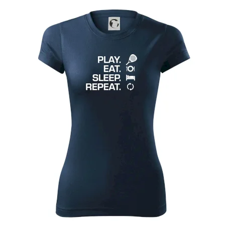 Play eat sleep repeat padel